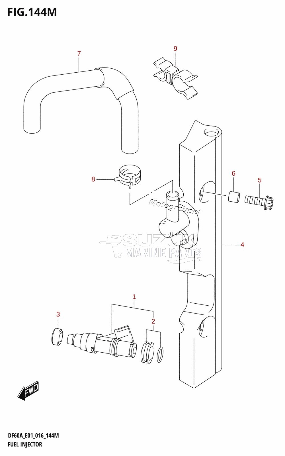 FUEL INJECTOR (DF60ATH:E40)