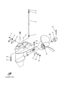 E40GMHL drawing LOWER-CASING-x-DRIVE-4