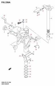 DF40A From 04003F-310001 (E01)  2013 drawing SWIVEL BRACKET (DF40A:E01)