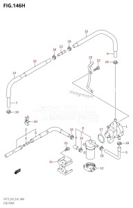 DF175TG From 17502F-410001 (E01 E40)  2014 drawing FUEL PUMP (DF150ZG:E40)