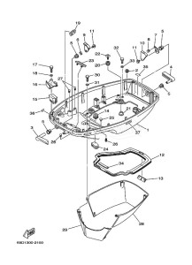 E60H drawing BOTTOM-COWLING