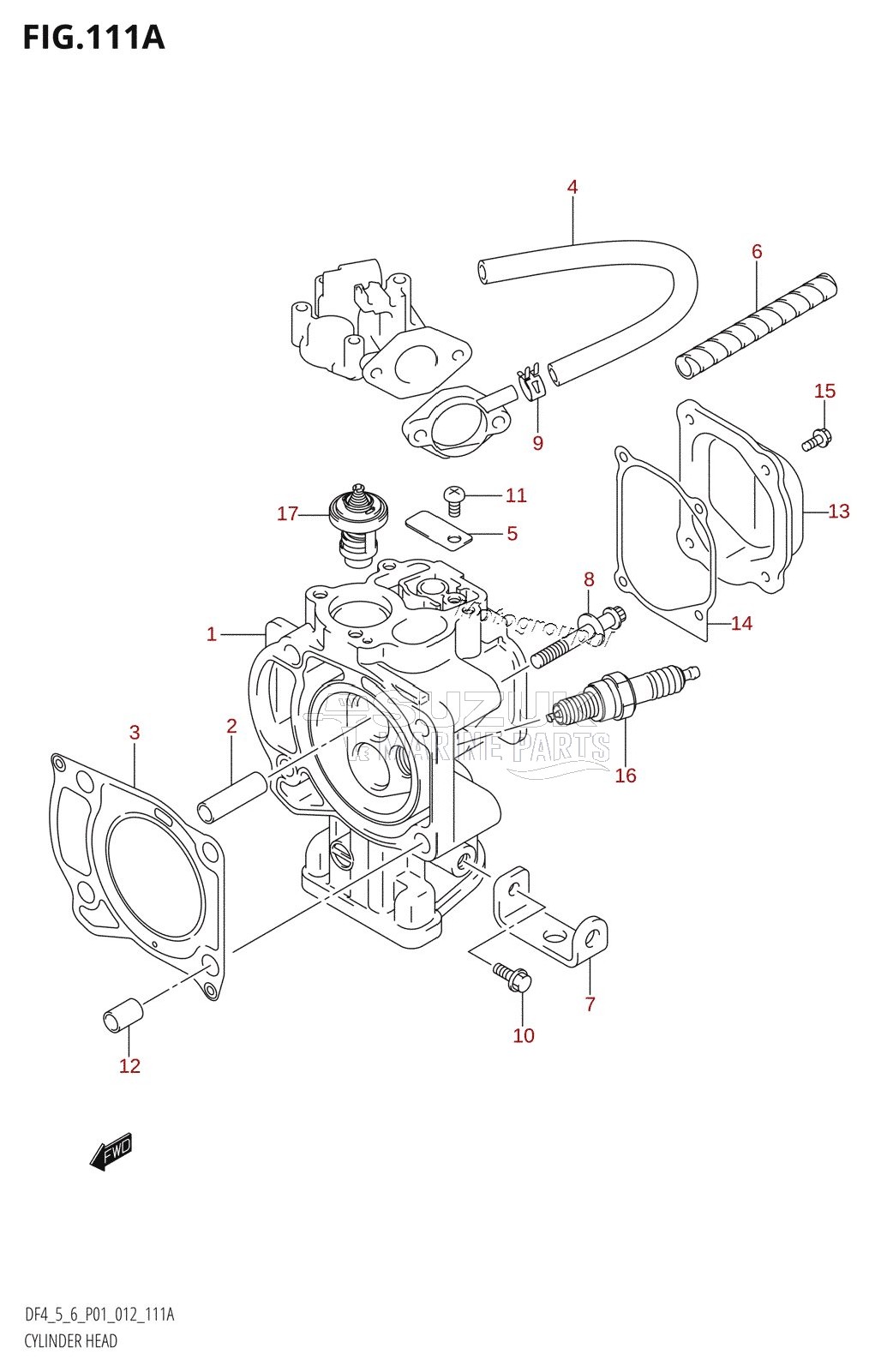 CYLINDER HEAD (DF4:P01)