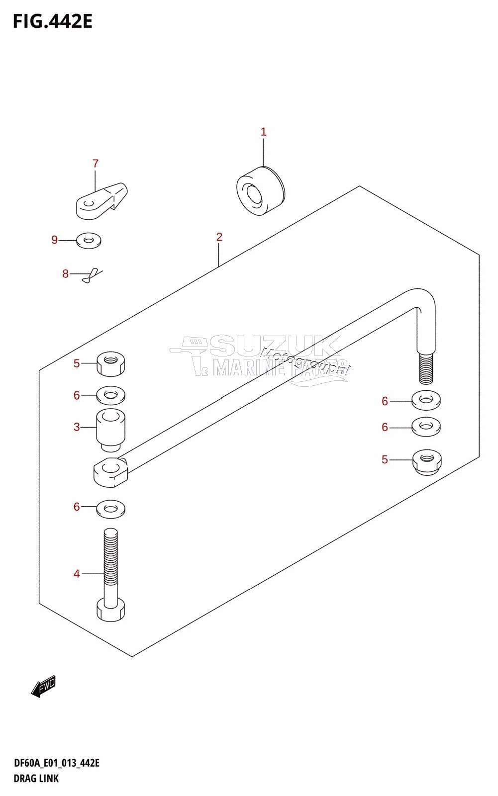 DRAG LINK (DF50A:E01)