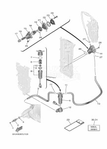 F100B drawing CARBURETOR