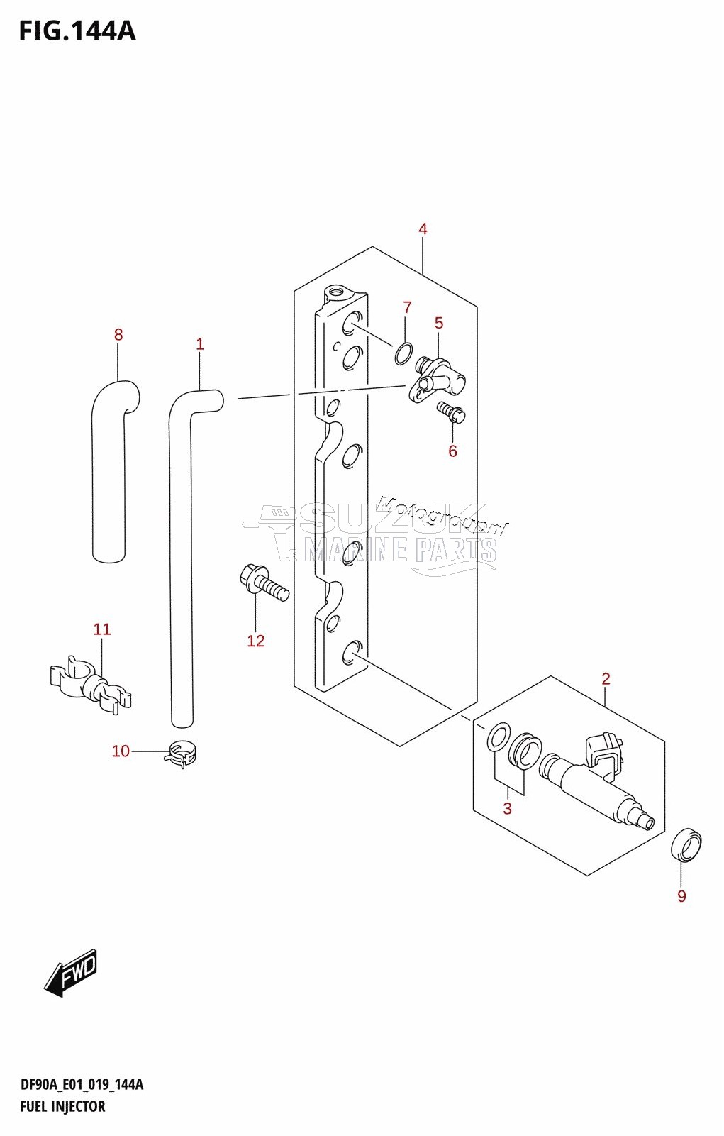 FUEL INJECTOR (E01)