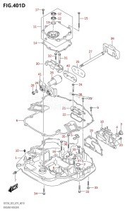 DF250 From 25003F-910001 (E03)  2019 drawing ENGINE HOLDER (DF250ST)