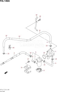 15002F-010001 (2010) 150hp E01 E40-Gen. Export 1 - Costa Rica (DF150TK10  DF150WTK10) DF150 drawing FUEL PUMP (E01:(K6,K7,K8,K9))