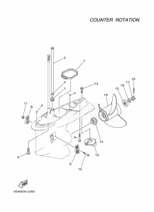 L250GETOX drawing LOWER-CASING-x-DRIVE-4