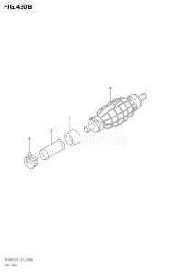 DF250A From 25003P-510001 (E01 E40)  2015 drawing FUEL HOSE (DF300A:E40)