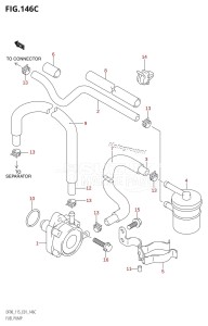 DF115T From 11501F-980001 (E01 E40)  2009 drawing FUEL PUMP (DF115WT:(K3,K4,K5,K6))