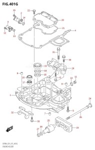 DF80A From 08002F-510001 (E03)  2015 drawing ENGINE HOLDER (DF90A:E01)