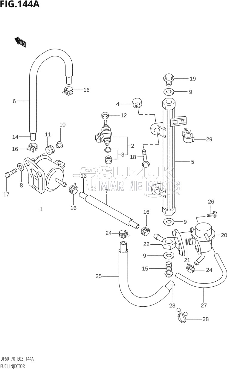 FUEL INJECTOR (W,X)