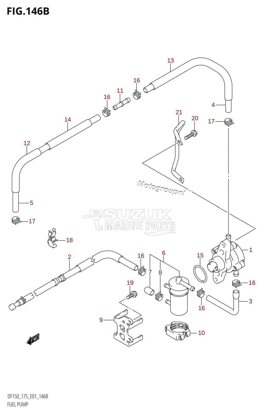 FUEL PUMP (E01:(K10,011),E40)