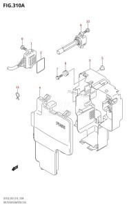 DF200Z From 20002Z-410001 (E03)  2014 drawing RECTIFIER /​ IGNITION COIL