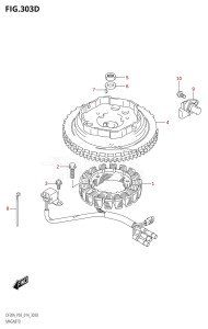 DF20A From 02002F-410001 (P03)  2014 drawing MAGNETO (DF9.9B:P03:E-STARTER)