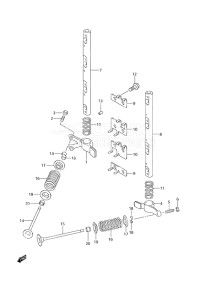 Outboard DF 25 drawing Valve