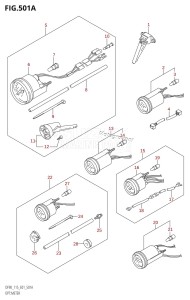 DF90 From 09001F-371001 (E01)  2003 drawing OPT:METER (K1,K2,K3,K4)