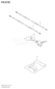 DF9.9A From 00994F-210001 (P01)  2012 drawing OPT:REMOCON CABLE (DF9.9A:P01)