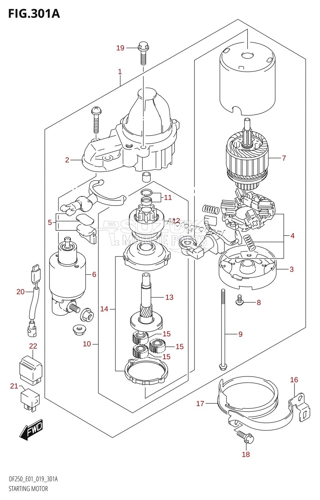 STARTING MOTOR