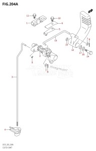 DF25 From 02503F-110001 (E03)  2011 drawing CLUTCH SHAFT (DF25)