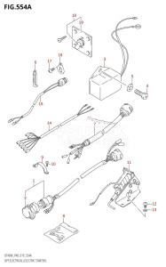 DT40 From 04005K-910001 ()  2019 drawing OPT:ELECTRICAL (ELECTRIC STARTER) (DT40W:E-STARTER)