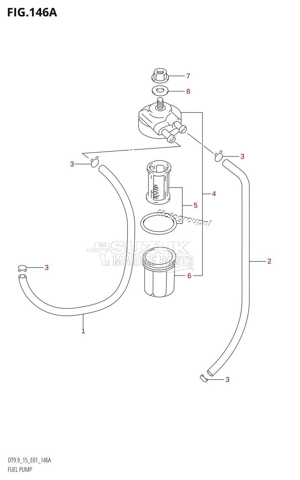 FUEL PUMP (DT9.9,DT15)