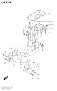 DF30A From 03003F-240001 (P03)  2022 drawing DRIVE SHAFT HOUSING (DF25AT,DF25ATH,DF30AT,DF30ATH)