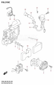 DF30A From 03003F-610001 (P03)  2016 drawing RECTIFIER /​ IGNITION COIL (DF25AT:P03)