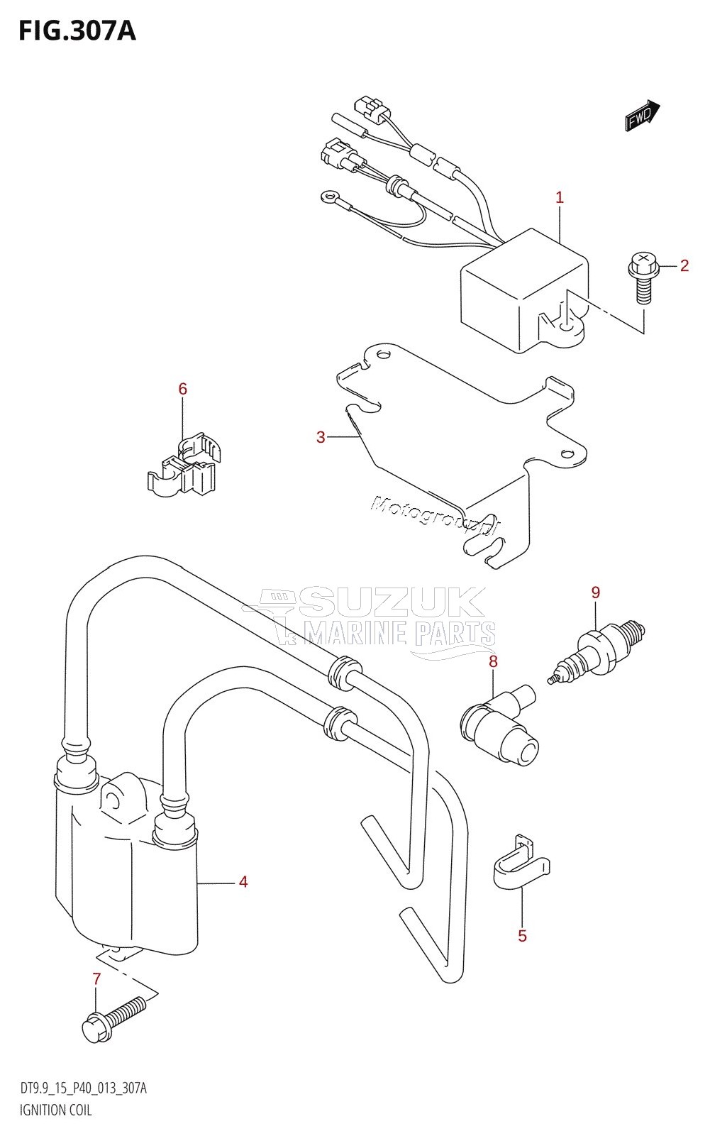 IGNITION COIL (DT9.9:P40)