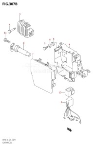 DF40 From 04001F-971001 (E01)  1999 drawing IGNITION COIL (K5,K6,K7,K8,K9,K10)