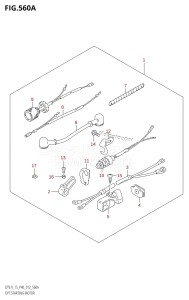 DT15 From 01504-210001 (P40)  2012 drawing OPT:STARTING MOTOR