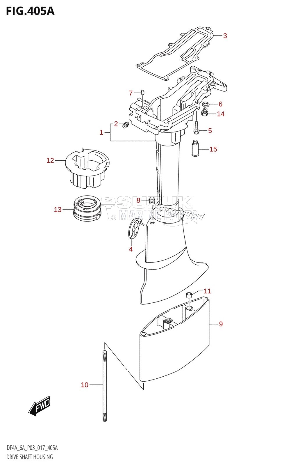 DRIVE SHAFT HOUSING