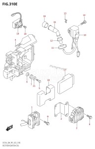 DF30A From 03003F-140001 (P01)  2021 drawing RECTIFIER /​ IGNITION COIL (DF30AQ)