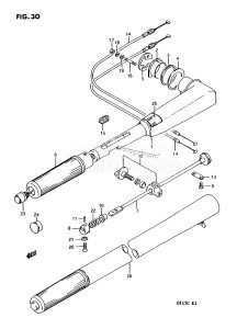 DT15C From 01502-131001 ()  1991 drawing HANDLE