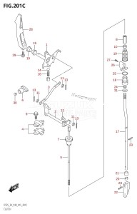 DT25 From 02503K-510001 (P36-)  2015 drawing CLUTCH (DT30R:P40)