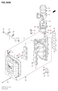 DF250A From 25003P-310001 (E03)  2013 drawing THROTTLE BODY