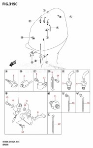 DF325A From 32501F-440001 (E01 - E40)  2024 drawing SENSOR (DF350A,DF325A,DF300B)