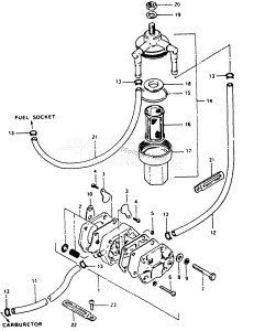 DT40 From 4002-200001 ()  1982 drawing FUEL PUMP