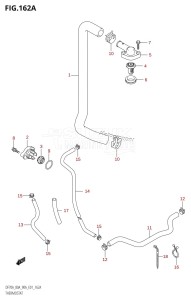 DF80A From 08002F-110001 (E01 E40)  2011 drawing THERMOSTAT