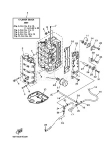 F50AETL drawing CYLINDER--CRANKCASE-1