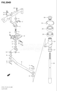 15002Z-210001 (2012) 150hp E01 E40-Gen. Export 1 - Costa Rica (DF150Z) DF150Z drawing CLUTCH SHAFT (DF150Z:E40)