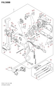 DF115T From 11502F-210001 (E01 E40)  2012 drawing OPT:REMOTE CONTROL (DF100T:E40)