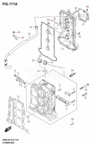 DF50A From 05003F-610001 (E01)  2016 drawing CYLINDER HEAD (DF40A:E01)