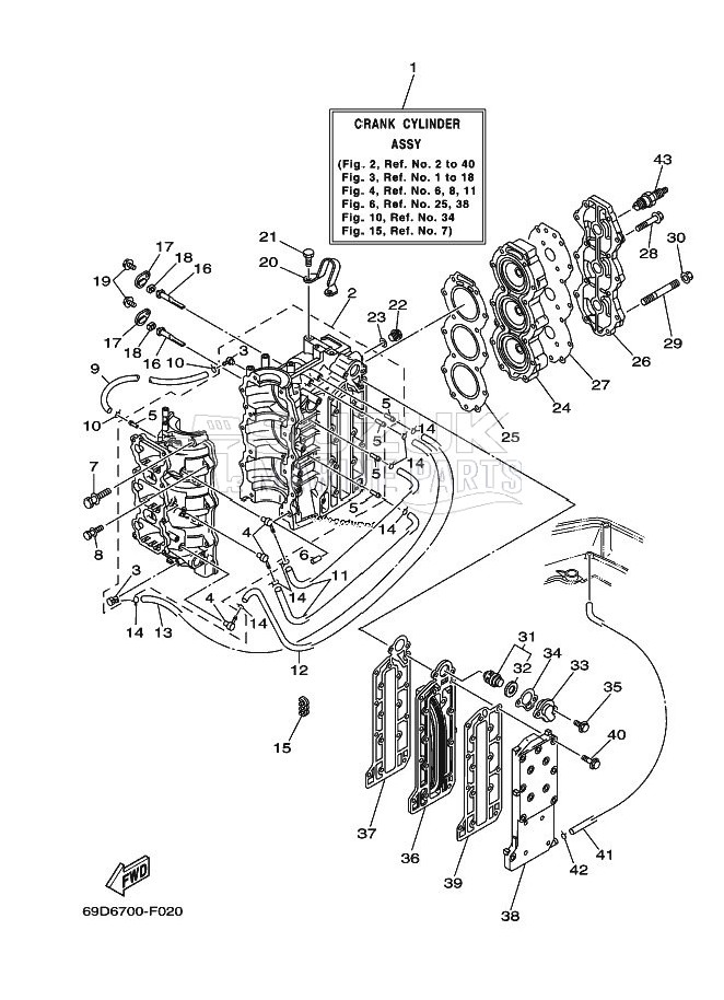 CYLINDER--CRANKCASE