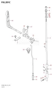 DT40 From 04005-210001 ()  2012 drawing CLUTCH (DT40WR:P40)