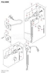 DF90A From 09003F-510001 (E01 E40)  2015 drawing OPT:SWITCH (DF80A:E40)