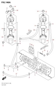 DT25 From 02503K-510001 (P36-)  2015 drawing FUEL PUMP (DT25K:P36)