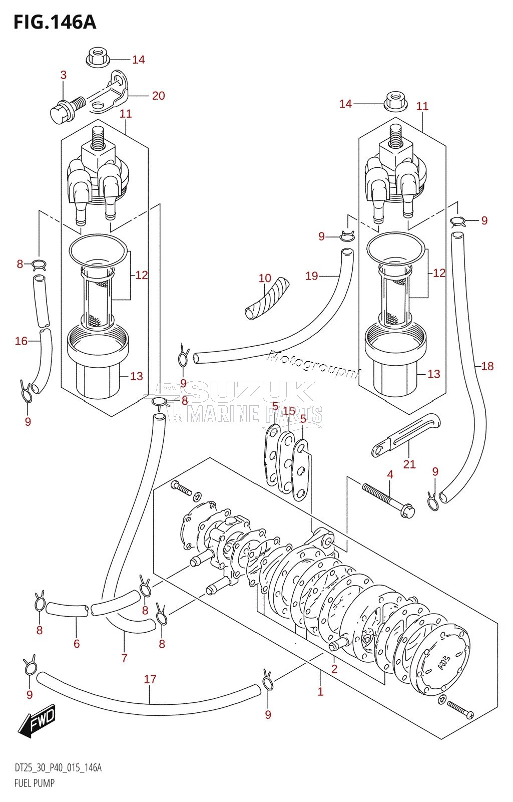 FUEL PUMP (DT25K:P36)