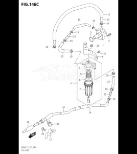 08002F-240001 (2022) 80hp E01 E40-Gen. Export 1 - Costa Rica (DF80AT  DF80AT) DF80A drawing FUEL PUMP (021,022,023)