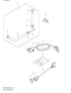 DF140 From 14000Z-251001 ()  2002 drawing OPT:HARNESS